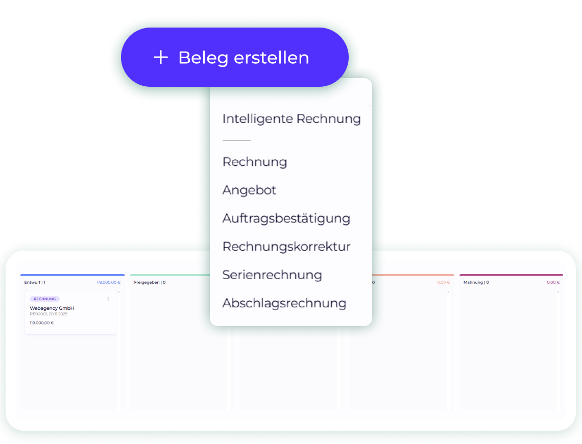 Angebote Rechnungen Beleg erstellen2