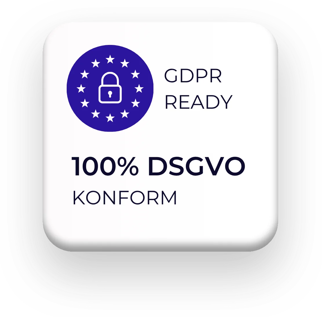 Abzeichen: Worksdone und Awi sind EU-DSGVO-konform