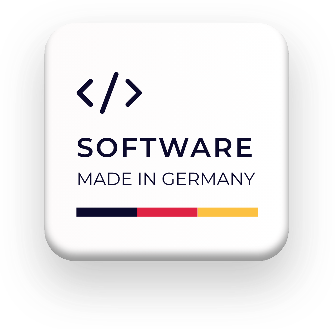 Abzeichen: Worksdone und Awi ist Software made in Germany