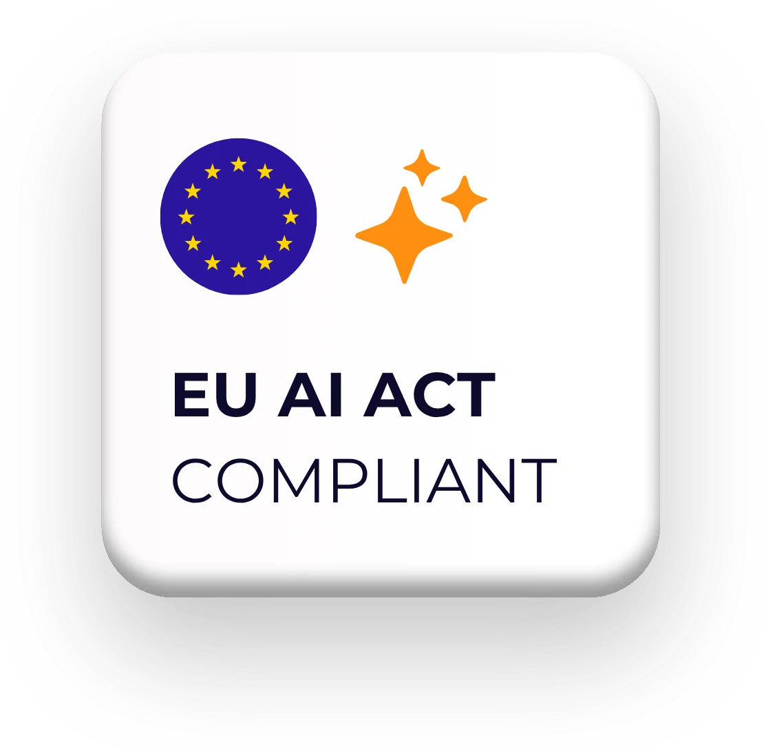 Abzeichen: Unsere AI Awi ist konform nach EU AI Act